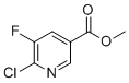 Methyl 6-chloro-5-fluoronicotinate molecular structure (CAS 78686-78-9)