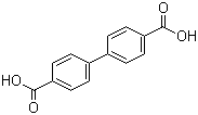 Biphenyl-4,4'-dicarboxylic acid molecular structure (CAS 787-70-2)