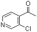 结构式 CAS# 78790-82-6, 4-乙酰基-3-氯吡啶