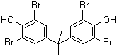 结构式 CAS# 79-94-7, 四溴双酚 A