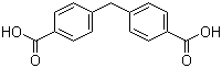 Diphenylmethane-4,4'-dicarboxylic acid molecular structure (CAS 790-83-0)