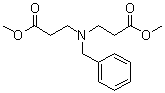 结构式 CAS# 793-19-1, 3,3'-(苄基亚氨基)二丙酸二甲酯