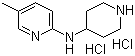 (5-Methyl-pyridin-2-yl)-piperidin-4-yl-amine dihydrochloride molecular structure (CAS 793675-05-5)
