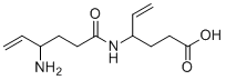 structure of CAS# 794466-81-2, Vigabatrin Impurity F;4-((4-Aminohex-5-enoyl)amino)hex-5-enoic acid