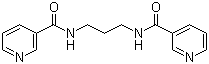 structure of CAS# 79455-30-4, Nicaraven;N,N'-Propylenedinicotinamide