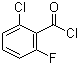 结构式 CAS# 79455-63-3, 2-氯-6-氟苯甲酰氯