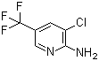 structure of CAS# 79456-26-1, 3-Chloro-5-(trifluoromethyl)pyridin-2-amine;3-Chloro-5-(trifluoromethyl)-2-pyridylamine; 2-Amino-3-chloro-5-trifluoromethylpyridine; 2,3,5-ACTF