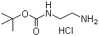 structure of CAS# 79513-35-2, N-Boc-ethylenediamine hydrochloride;N-tert-Butoxycarbonylethylenediamine hydrochloride