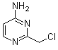 structure of CAS# 79651-35-7, 2-(Chloromethyl)-4-pyrimidinamine