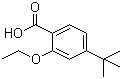 2-乙氧基-4-叔丁基苯甲酸分子结构 (CAS 796875-53-1)
