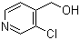 3-Chloro-4-pyridinemethanol molecular structure (CAS 79698-53-6)