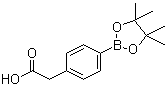 结构式 CAS# 797755-07-8, 4-(羧甲基)苯硼酸频哪醇酯