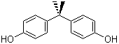 Bisphenol A molecular structure (CAS 80-05-7)