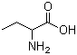 2-氨基丁酸分子结构 (CAS 80-60-4)
