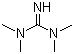 structure of CAS# 80-70-6, Tetramethylguanidine;1,1,3,3-Tetramethylguanidine; N,N,N',N'-Tetramethylguanidine; TMG