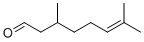 Citronella oil molecular structure (CAS 8000-29-1)