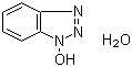 1-Hydroxybenzotriazole hydrate molecular structure (CAS 80029-43-2)