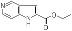 structure of CAS# 800401-64-3, Ethyl 1H-pyrrolo[3,2-c]pyridine-2-carboxylate