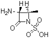 (2S-trans)-3-Amino-2-methyl-4-oxoazetidine-1-sulphonic acid molecular structure (CAS 80082-65-1)