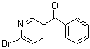 (6-Bromo-3-pyridinyl)phenylmethanone molecular structure (CAS 80100-16-9)