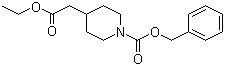 4-[(Ethoxycarbonyl)methyl]piperidine-1-carboxylic acid benzyl ester molecular structure (CAS 80221-26-7)