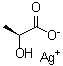 结构式 CAS# 80298-33-5, (S)-2-羟基丙酸银络合物