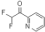 2,2-Difluoro-1-(2-pyridinyl)ethanone molecular structure (CAS 80459-00-3)