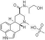 structure of CAS# 8067-24-1, Dihydroergotoxine mesylate