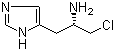 (S)-alpha-(Chloromethyl)-1H-imidazole-4-ethanamine molecular structure (CAS 80714-55-2)