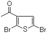 structure of CAS# 80775-39-9, 1-(2,5-Dibromo-3-thienyl)ethanone