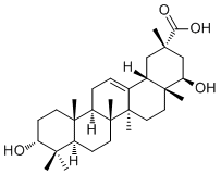 3,22-Dihydroxyolean-12-en-29-oic acid molecular structure (CAS 808769-54-2)