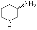 (S)-3-氨基哌啶分子结构 (CAS 80918-66-7)