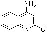 2-氯-4-喹啉胺分子结构 (CAS 80947-25-7)