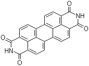 3,4,9,10-Perylenetetracarboxylic diimide molecular structure (CAS 81-33-4)