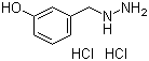 3-Hydroxybenzylhydrazine dihydrochloride molecular structure (CAS 81012-99-9)