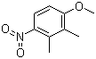 structure of CAS# 81029-03-0, 2,3-Dimethyl-4-nitroanisole;4-Methoxy-2,3-dimethylnitrobenzene