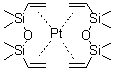 Bis(1,3-divinyl-1,1,3,3-tetramethyldisiloxane)platinum molecular structure (CAS 81032-58-8)