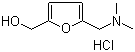 structure of CAS# 81074-81-9, 5-(Dimethylaminomethyl)furfuryl alcohol hydrochloride