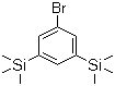 结构式 CAS# 81500-92-7, 1-溴-3,5-双(三甲基硅基)苯