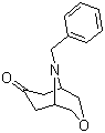 结构式 CAS# 81514-40-1, 9-苄基-3-氧杂-9-氮杂双环[3.3.1]壬-7-酮