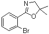 2-(2-Bromophenyl)-4,5-dihydro-5,5-dimethyloxazole molecular structure (CAS 81522-33-0)