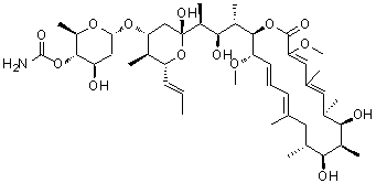 Concanamycin B molecular structure (CAS 81552-33-2)