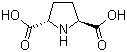 (2S,5S)-2,5-Pyrrolidinedicarboxylic acid molecular structure (CAS 81702-31-0)