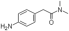 2-(4-Aminophenyl)-N,N-dimethylacetamide	 molecular structure (CAS 81709-36-6)