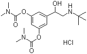 盐酸班部特罗分子结构 (CAS 81732-46-9)