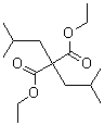 structure of CAS# 81749-14-6, Diisobutylmalonic acid diethyl ester;Diethyl 2,2-diisobutylmalonate; Diethyl diisobutylmalonat
