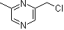 structure of CAS# 81831-69-8, 2-(Chloromethyl)-6-methylpyrazine