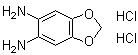 结构式 CAS# 81864-15-5, 1,3-苯并二氧戊环-5,6-二胺二盐酸盐