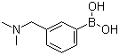 结构式 CAS# 819849-22-4, 3-二甲胺甲基苯硼酸