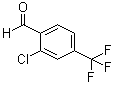 结构式 CAS# 82096-91-1, 2-氯-4-(三氟甲基)苯甲醛